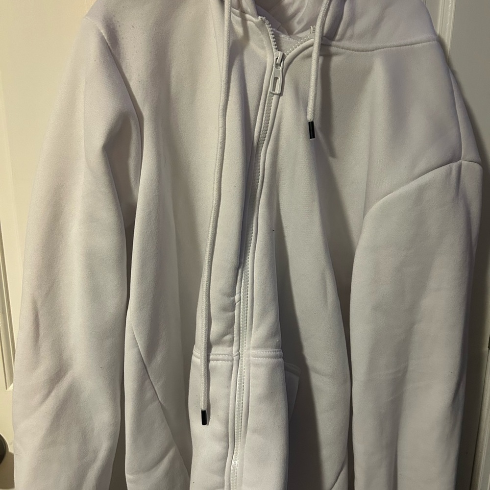 White Men's Hoodie